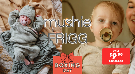 Shop the Frigg & Mushie Boxing Day Blowout! sale