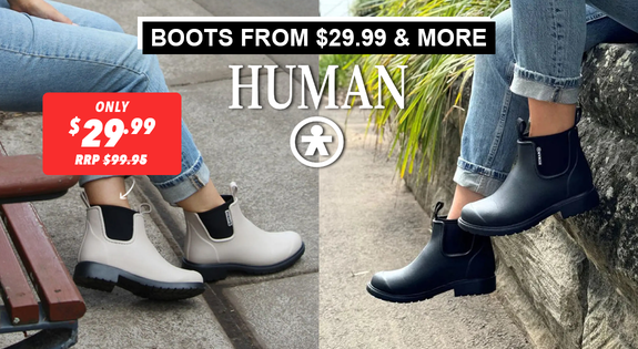 Shop the Human Shoes - Boots From $29.99 & More sale