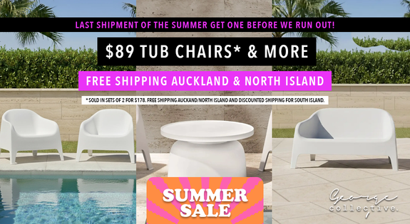 Shop the $89 Tub Chairs* + 2 Seater! - Last shipment of the summer!! sale