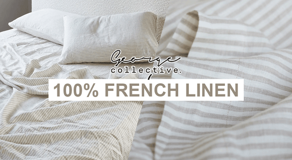 Shop the 100% French Linen Bedding sale