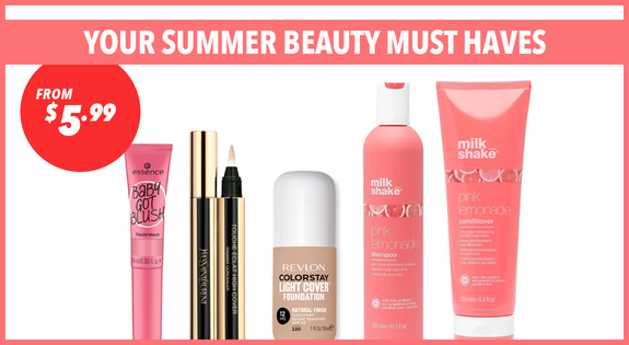 Shop the Your Summer Hair & Beauty Must Haves - From $5.99! sale