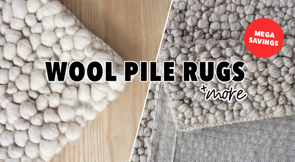 Shop the Wool Pile Rugs & More - Mega Savings! sale