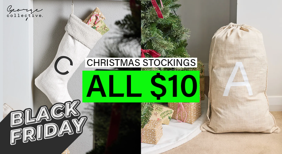 Shop the $10 Christmas Stockings - BLACK FRIDAY! sale