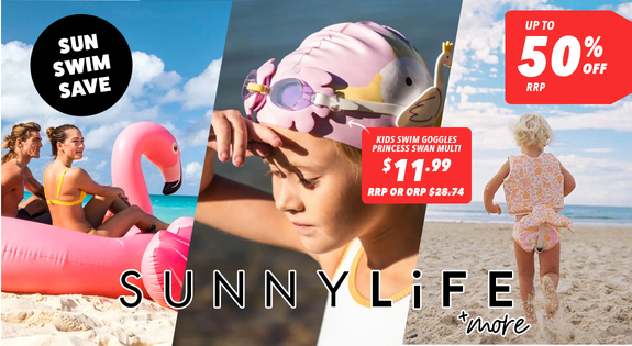 Shop the Sun, Swim & Save - Sunnylife & More Up to 50% off RRP! sale