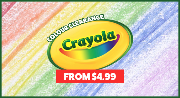 Shop the Crayola Colour Clearance - From $4.99! sale