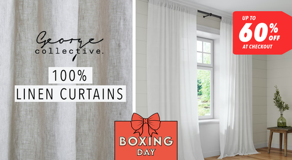 Shop the 100% linen curtains Up to 60% off at checkout sale