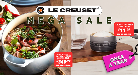 Shop the Le Creuset Once a Year Mega Sale! sale