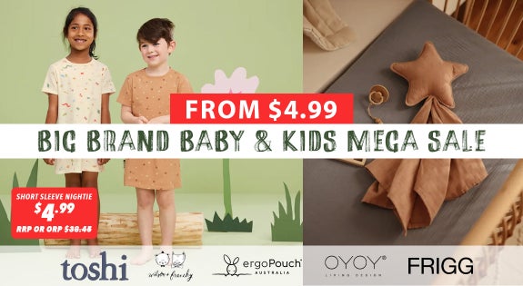 Shop the Big Brand Baby and Kids Mega Sale - From $4.99! sale