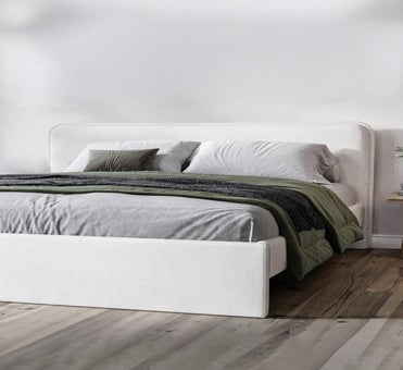 George Collective - MOD Bed Frame - Queen - White