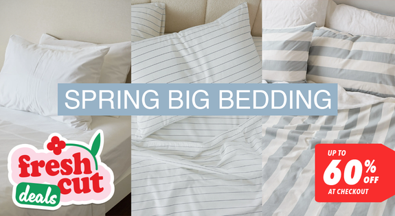 Shop the Up to 60% off Spring BIG Bedding - at checkout! sale