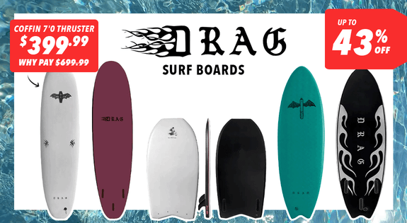 Shop the Drag Board Co. Surf Boards - Up to 43% Off sale