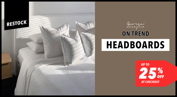 Shop the On Trend Headboards Presale - 25% off at Checkout sale