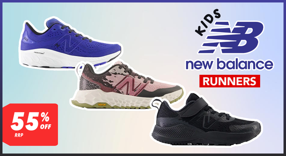 Shop the Kids New Balance Runners - 55% off RRP sale