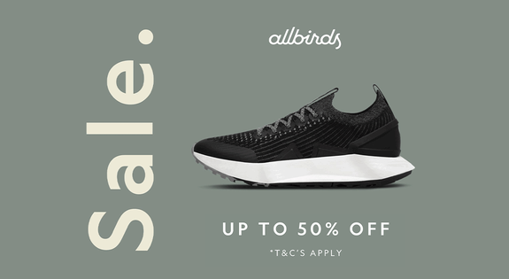 Shop the AllBirds Up to 50% off RRP! sale
