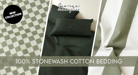 Shop the NEW COLLECTION - 100% Stonewashed cotton bedding! sale