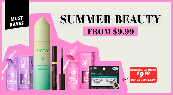 Shop the Summer Beauty Must Haves - From $9.99! sale