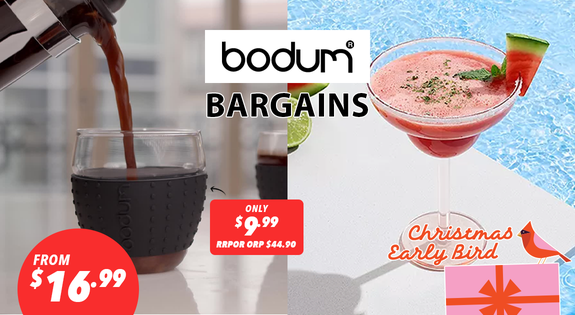 Shop the Bodum Bargains - From $16.99! sale
