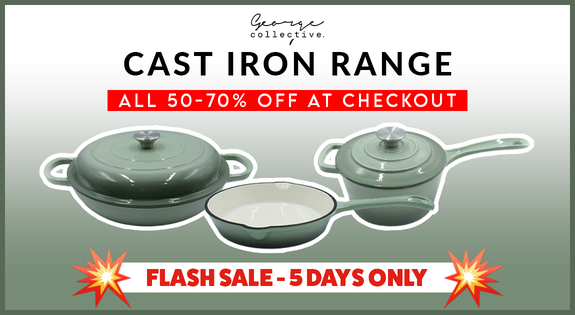 Shop the ALL 50-70% Cast Iron at checkout - 5 days only! sale