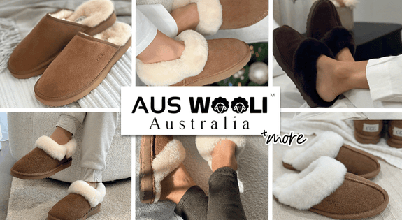 Shop the Aus Wooli Slippers & Uggs sale