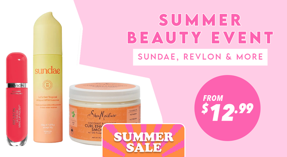 Shop the Summer Beauty Event - Sundae, Revlon & More From $12.99 sale