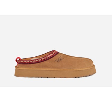 Ozwear Ugg - Sydney Platform Slipper (Water Resistant) - Chestnut/Red
