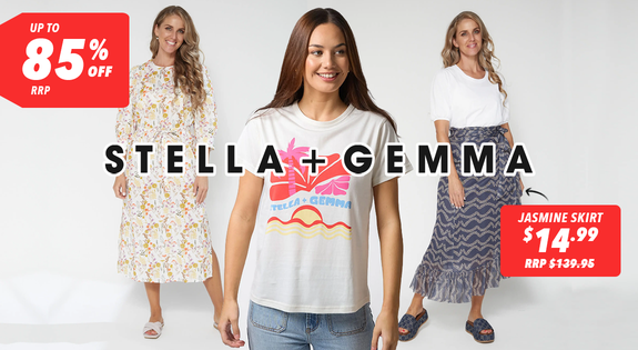 Shop the Stella & Gemma - Up to 85% Off RRP sale