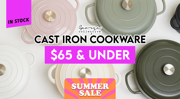 Shop the $65 & Under Cast Iron Cookware - (Extended! ends midnight 2nd Feb) sale