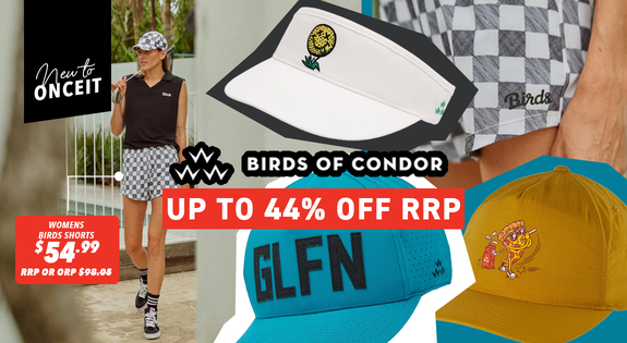 Shop the New To Onceit - Birds Of Condor Golf - Up to 44% Off RRP sale