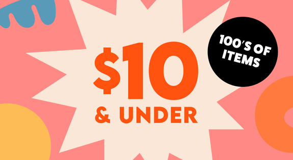 Shop the $10 & Under sale