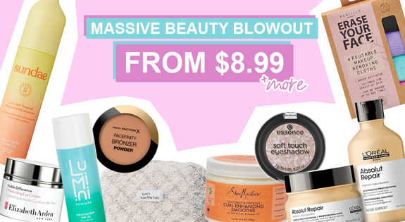 Shop the Massive Beauty Blowout! - From $8.99 sale