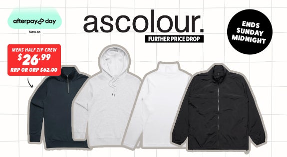 Shop the AS Colour further Price Drop - Ends Sunday Midnight sale