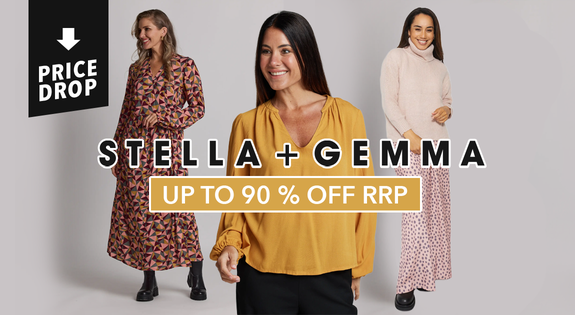 Shop the Stella & Gemma - Price Drop - Up to 90% off RRP sale