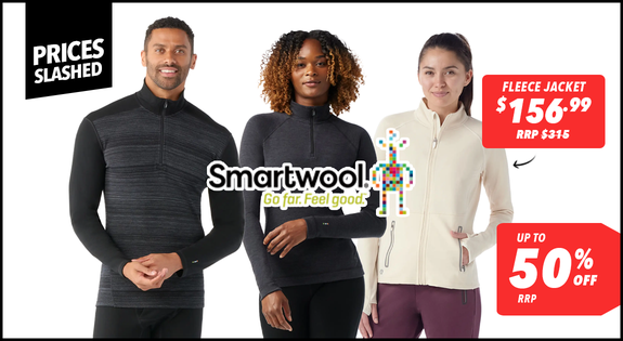 Shop the SmartWool - Prices Slashed - Up to 50% Off RRP sale