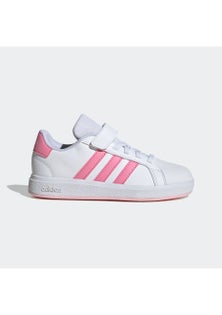 Adidas - Kids - Grand Court 2.0 El Cloud White/Bliss Pink/Clear Pink