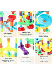 197Pcs Piece DIY Marble Run Race Set