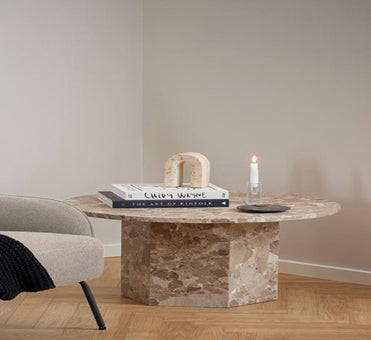 Naxos Coffee Table - Lacquered Marble