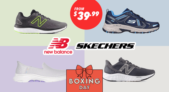 Shop the New Balance & Skechers From $39.99 sale