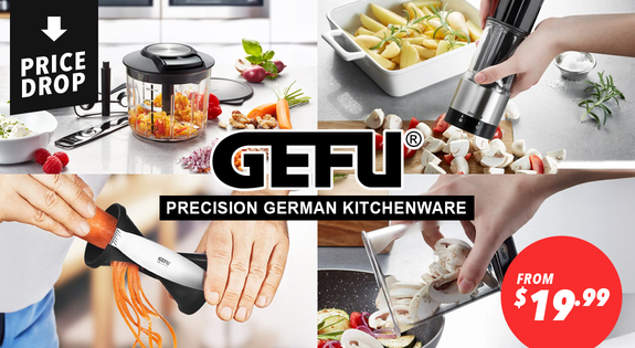 Shop the Gefu - Precision German Kitchenware - Price Drop - Now From $19.99 sale