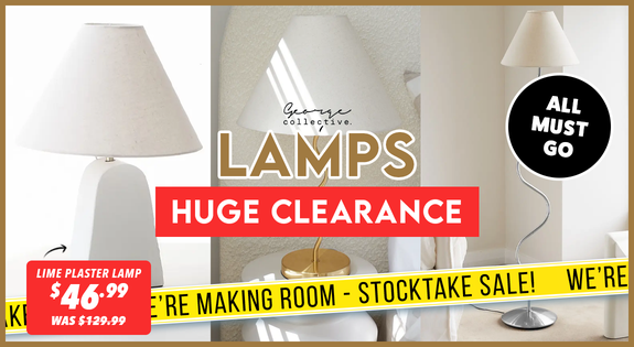 Shop the Lamps - Huge Clearance All Must Go! sale