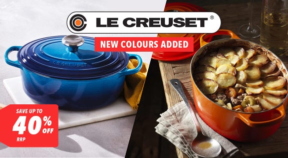 Shop the Le Creuset - New Colours Added - Save up to 40% off RRP! sale