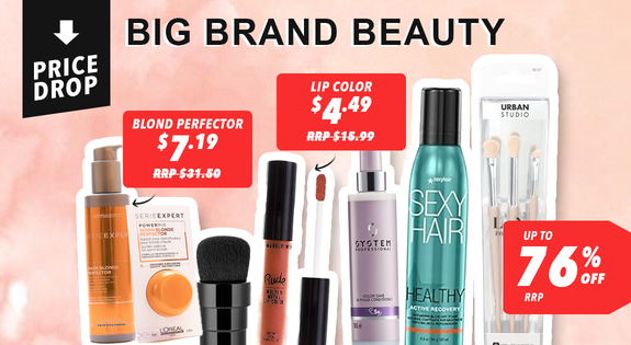 Shop the Big Beauty Price Drop - Up to 76% off RRP! sale