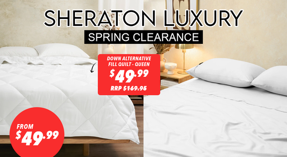 Shop the Sheraton Luxury Spring Clearance! From $49.99! sale