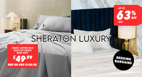 Shop the Sheraton Bedding Bargains - Up to 63% off! sale