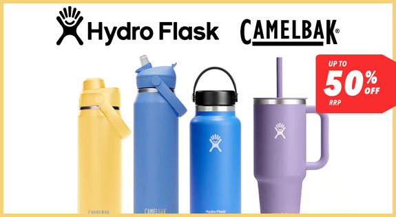 Shop the Camelbak & Hydro Flask Deals - Up to 50% Off RRP sale