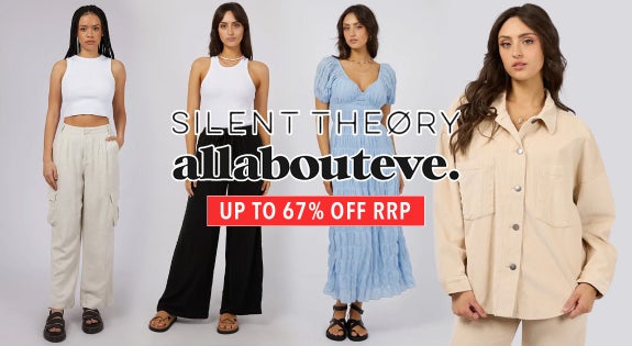 Shop the All About Eve & Silent Theory - Up to 67% off RRP sale