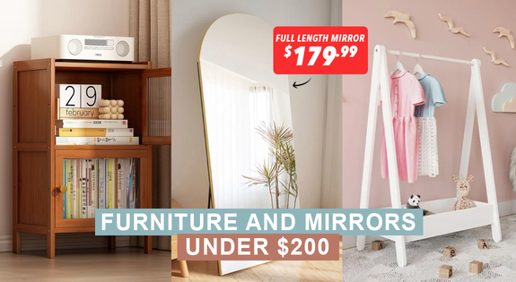 Shop the Furniture and Mirrors under $200 sale