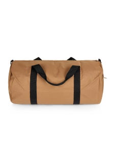 AS Colour - Unisex - Contrast Duffel Bag Camel/Black
