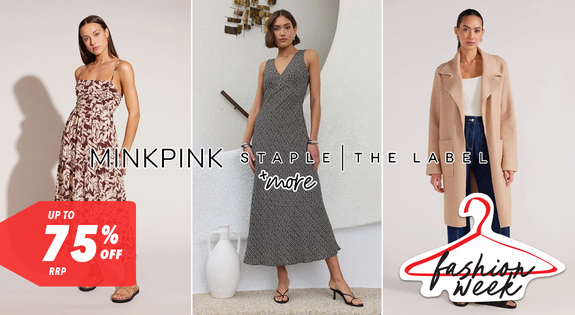 Shop the Minkpink, Staple the Label & More Up to 75% Off RRP sale