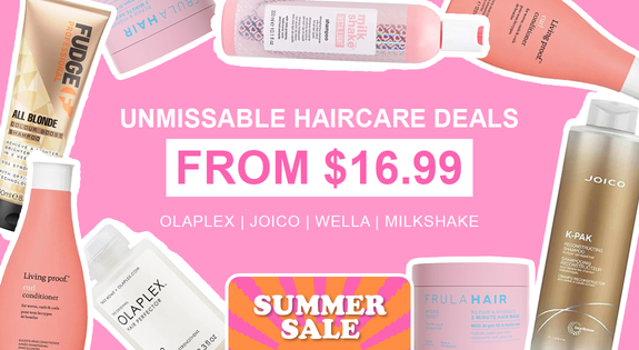 Shop the Unmissable Haircare deals from Joico, Olaplex & MORE - From $16.99 sale