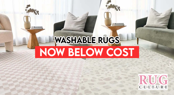 Shop the Washable Rugs - NOW BELOW COST! sale